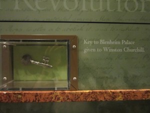 Key to Blenheim Palace